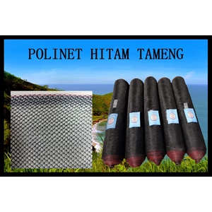 Jaring Polynet Hitam Tameng Lebar 1.2 Mtr/Roll & Panjang 100Mtr/Roll