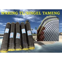 Jaring Ikan Waring Hitam  ( TL )/Singel Tameng